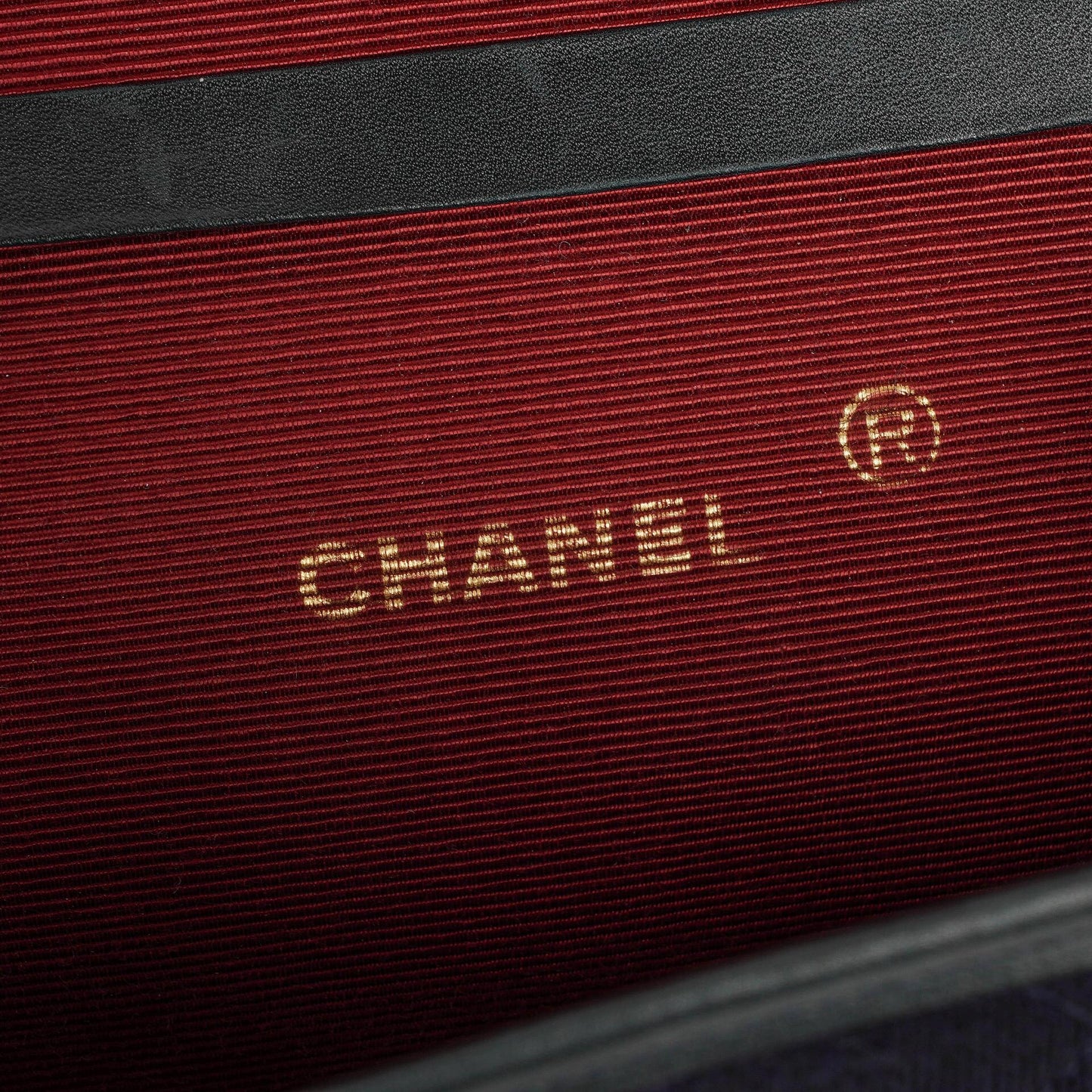 Chanel Mini Flap Navy Jersey With 24K Gold-Plated Hardware