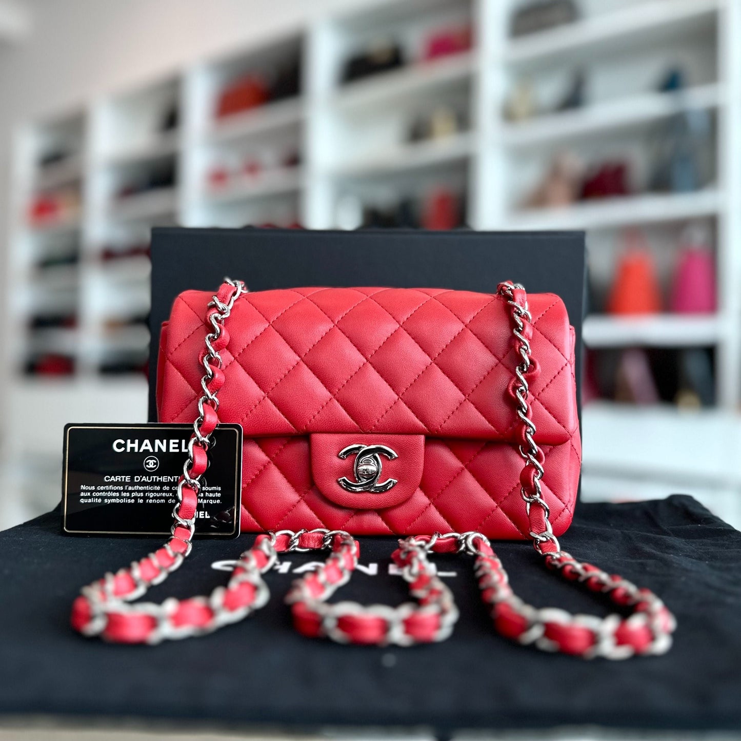 Chanel Classic Flap Mini Shoulder Bag - EworeBags
