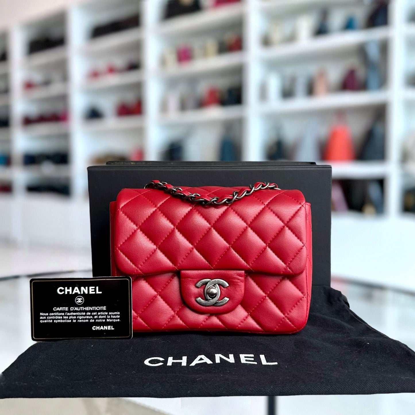 Chanel Classic Flap Mini Shoulder Bag - EworeBags
