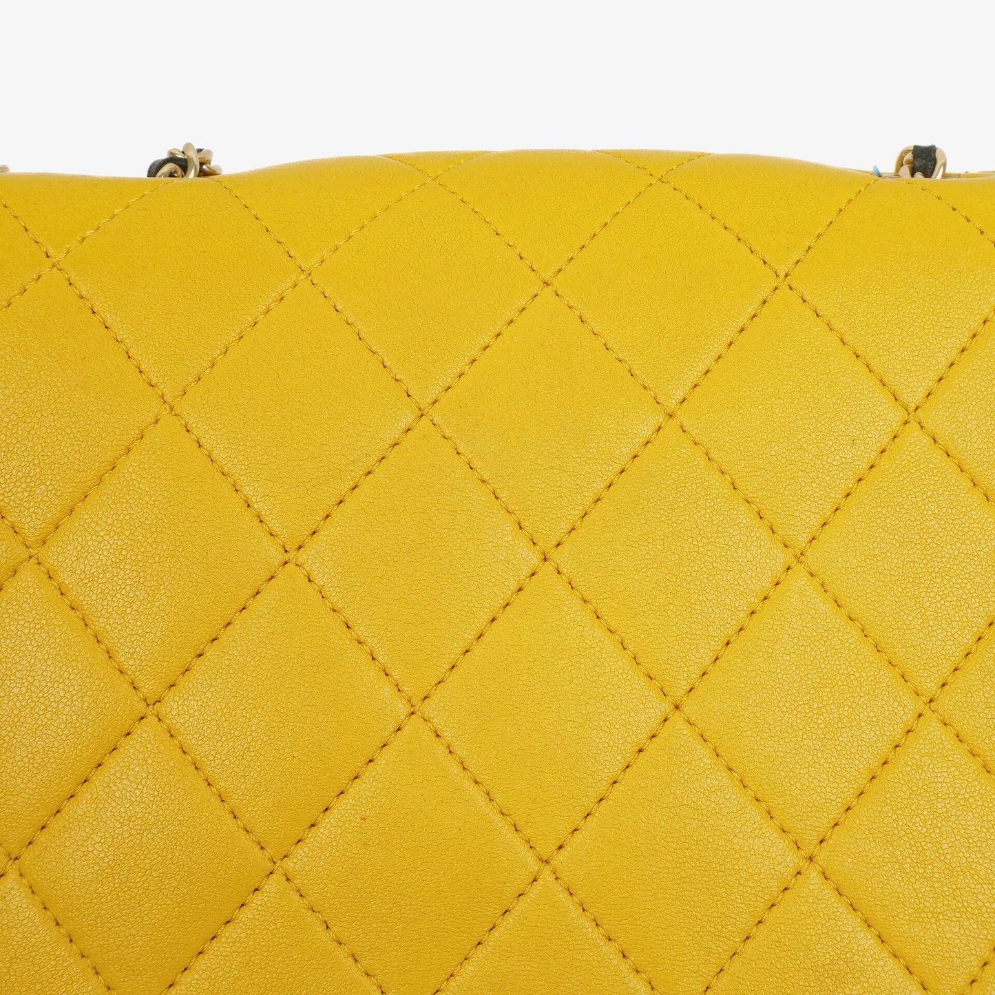 Chanel Multicolor Lambskin Tri-Color Medium Graphic Flap Bag