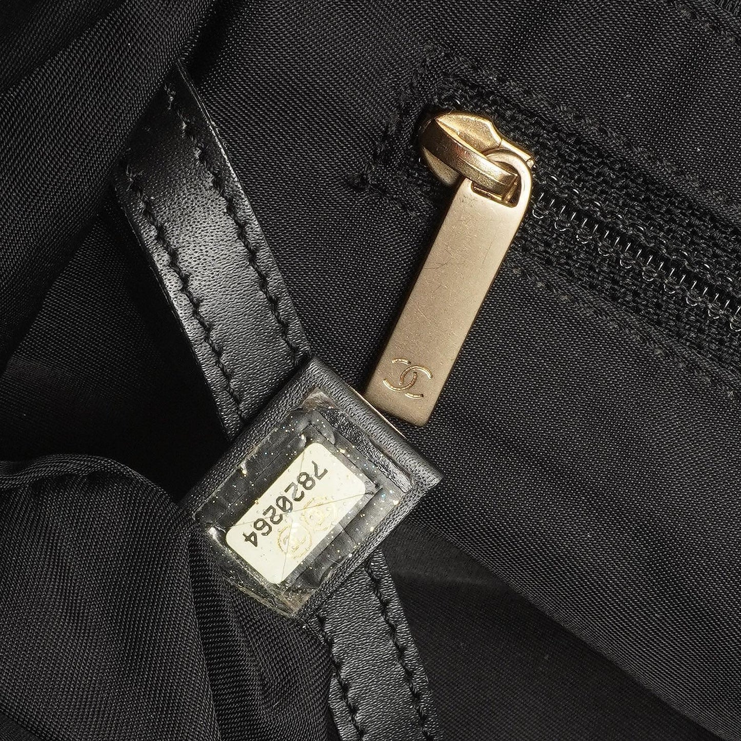 Chanel New Travel Line PM Tote Bag Black Nylon