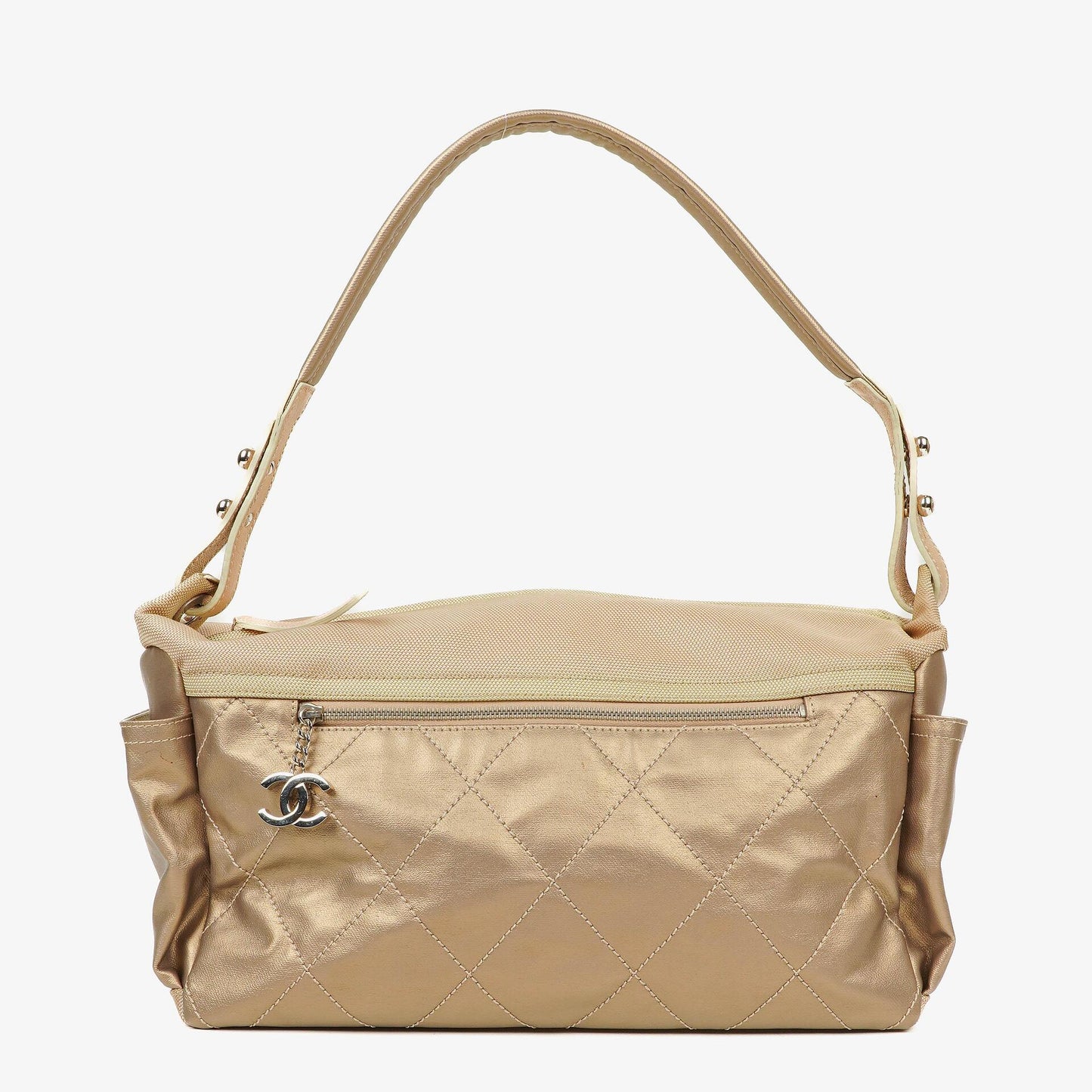 Chanel Paris-Biarritz Gold Hobo Bag