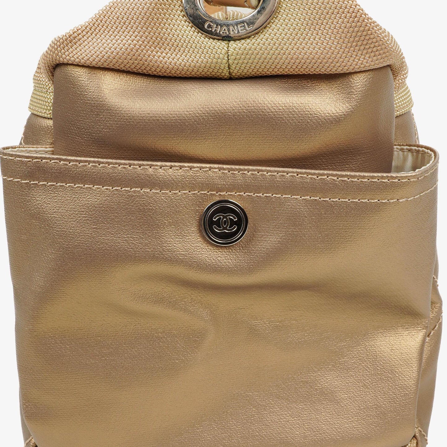 Chanel Paris-Biarritz Gold Hobo Bag