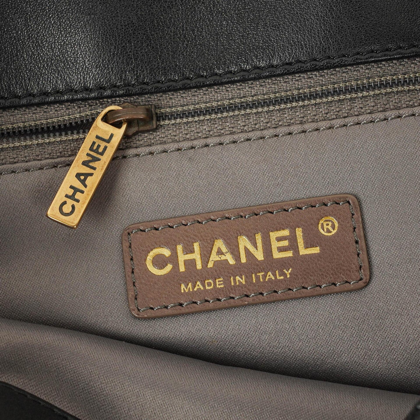 Chanel Paris-Bombay Black Triptych Flap Bag