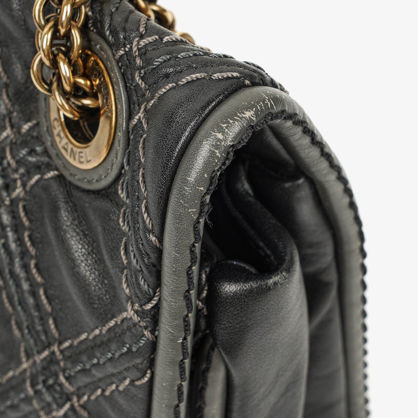 Chanel Paris-Bombay Black Triptych Flap Bag