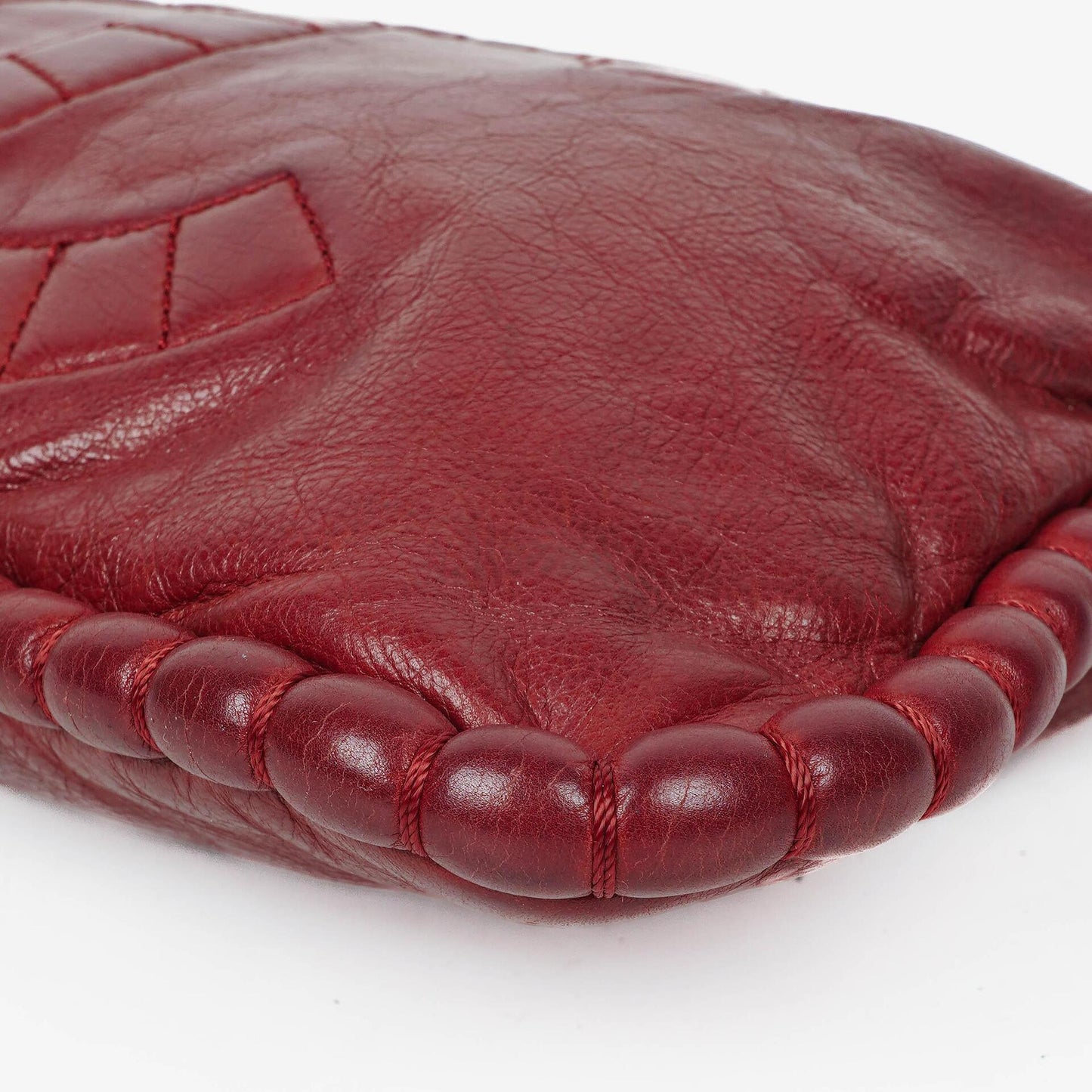 Chanel Paris-Shanghai Red Leather Shoulder Bag