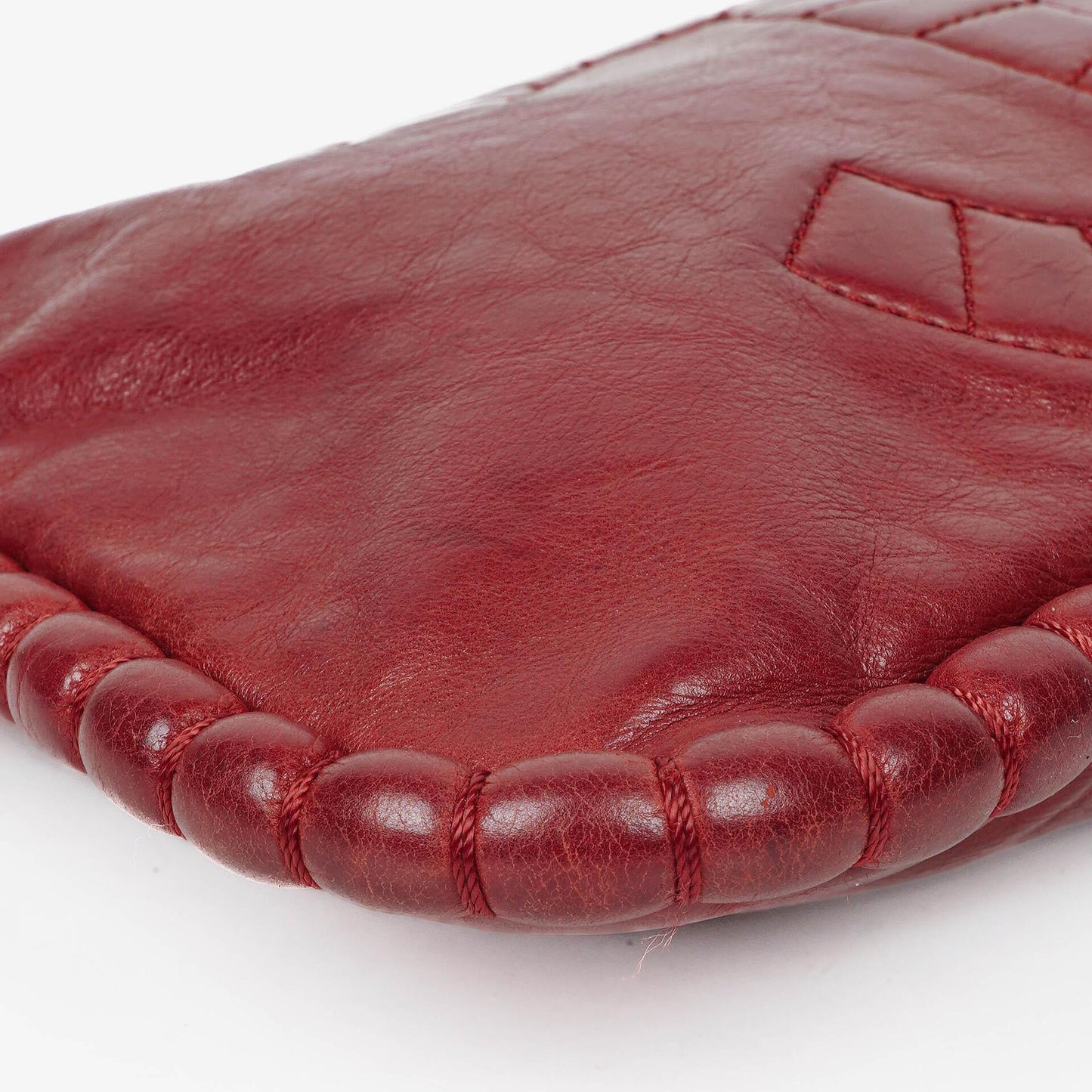 Chanel Paris-Shanghai Red Leather Shoulder Bag