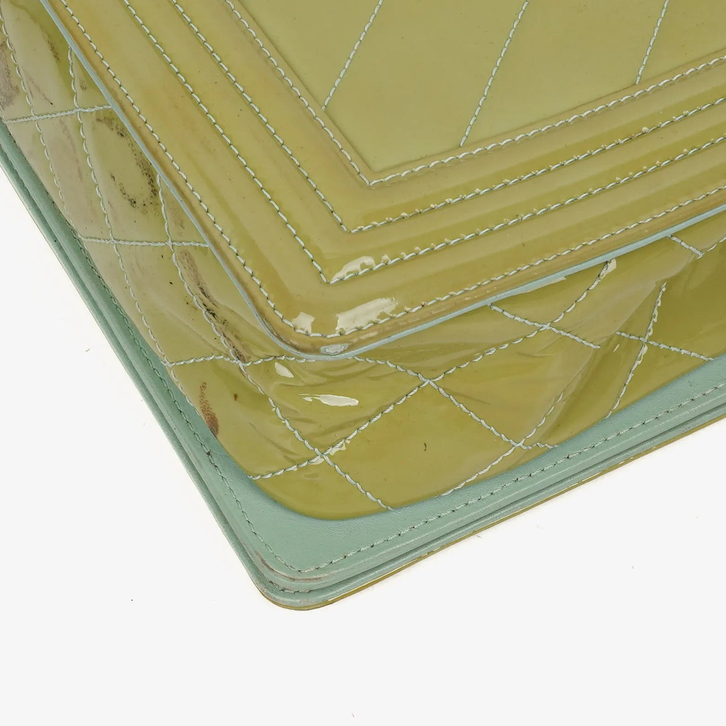 Chanel Patent Leather Boy Flap Bag