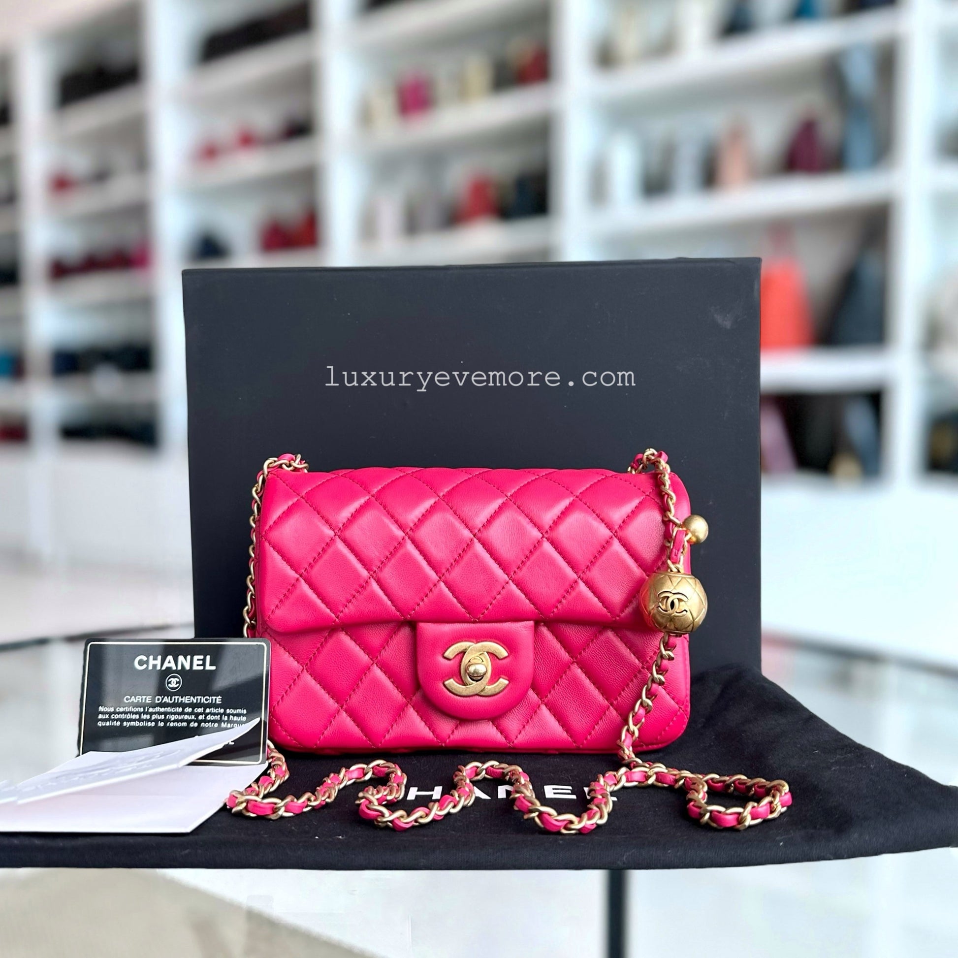 Chanel Classic Flap Mini Shoulder Bag - EworeBags