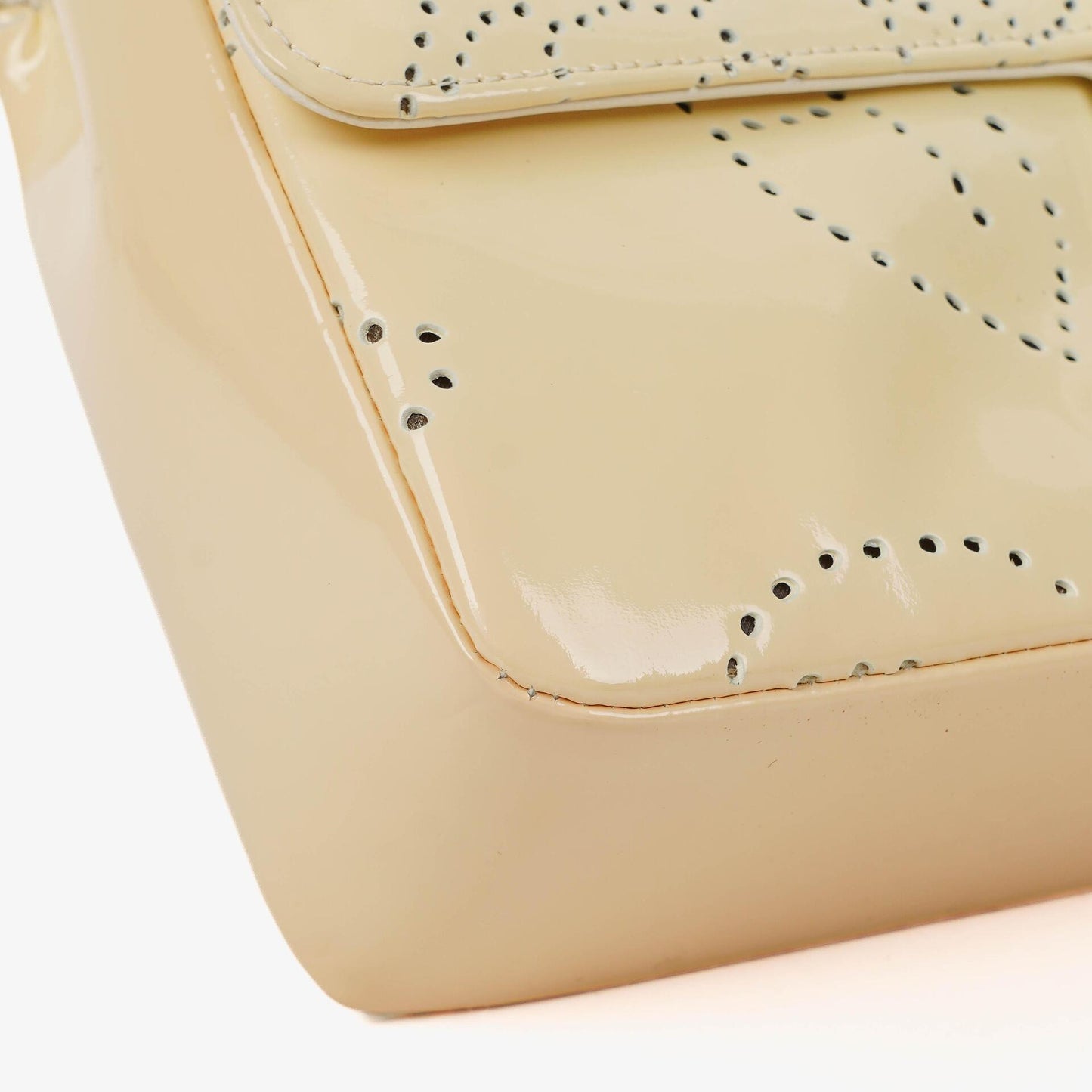 Chanel Perforated Camellia Flap Bag