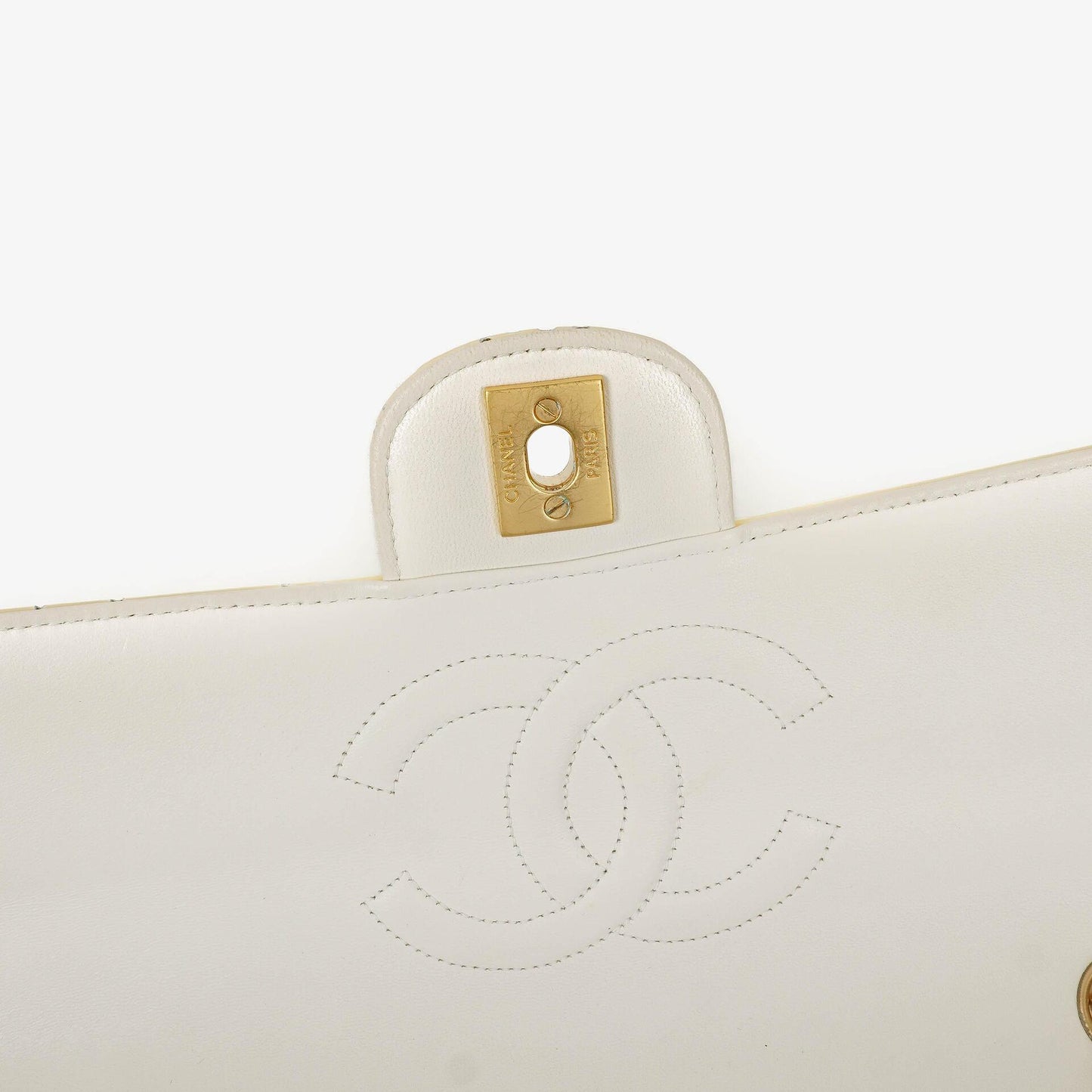 Chanel Perforated Camellia Flap Bag