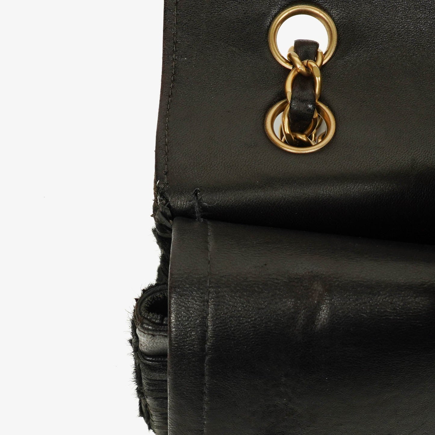 Chanel Ponyhair Double Flap Bag