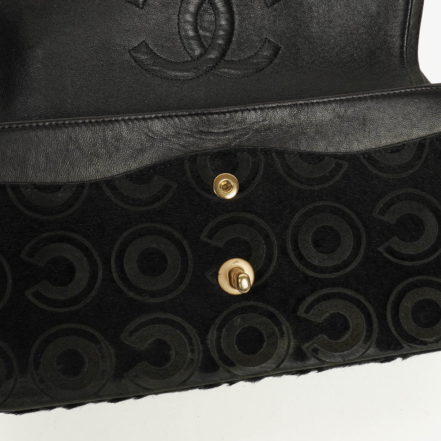 Chanel Ponyhair Double Flap Bag