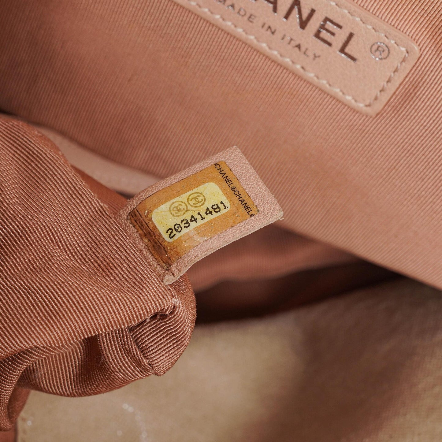 Chanel Quilted Caviar Shopping Tote Bag