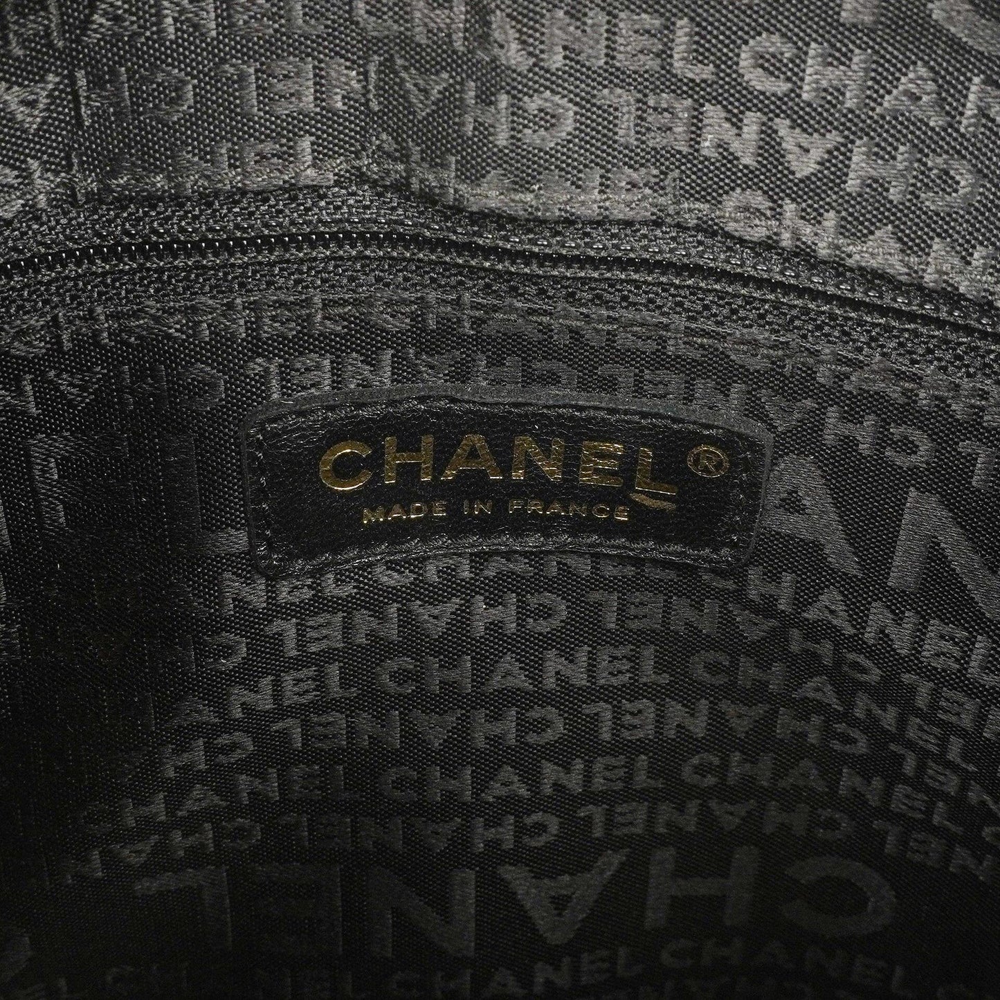 Chanel Quilted Lambskin Black Chocolate Bar Shoulder Bag