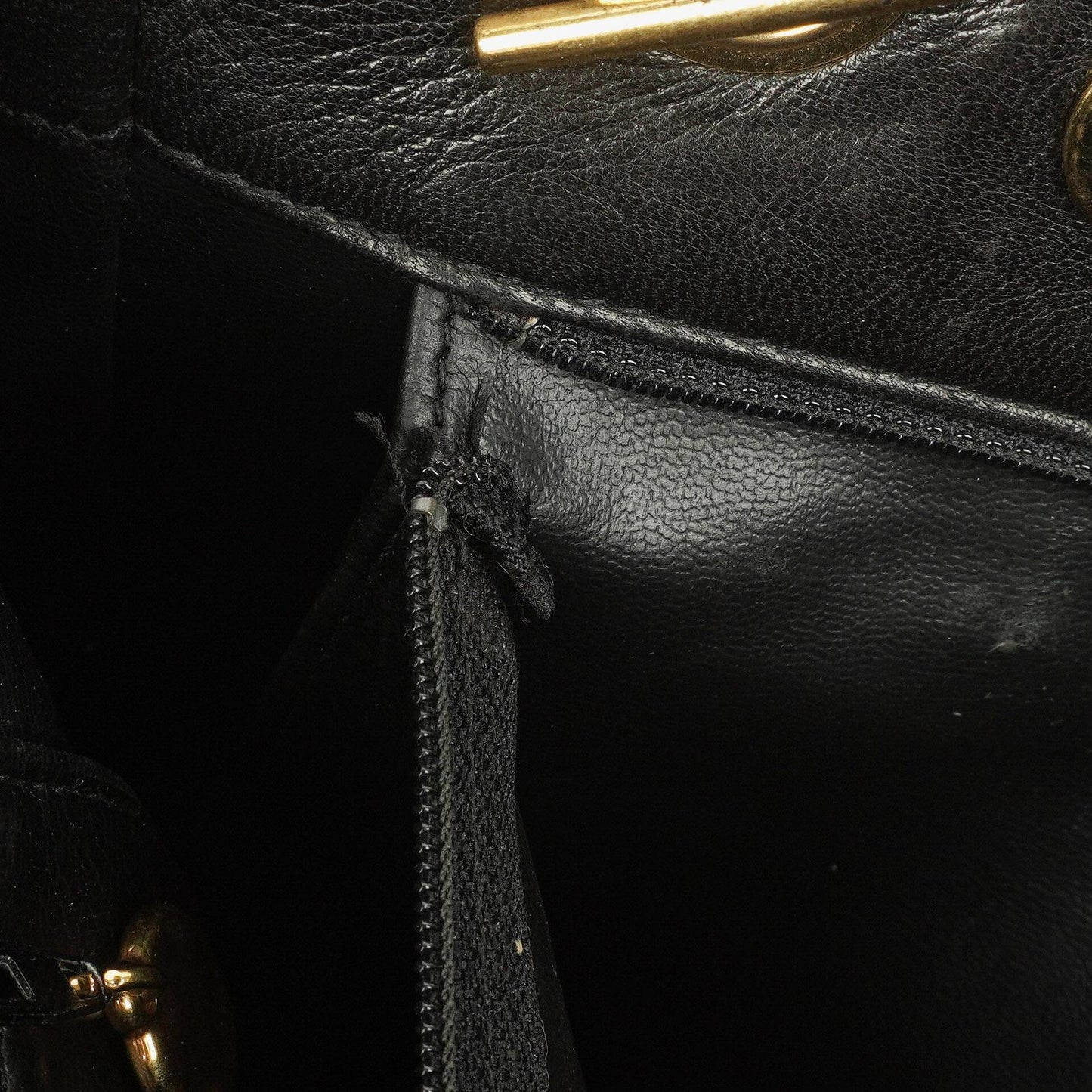 Chanel Quilted Lambskin Shopping Tote Black