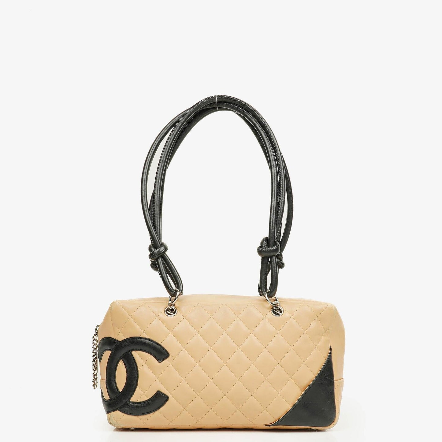 Chanel Quilted Leather Ligne Cambon Shoulder Bag