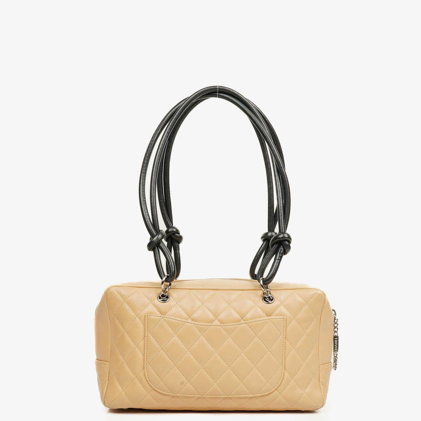 Chanel Quilted Leather Ligne Cambon Shoulder Bag