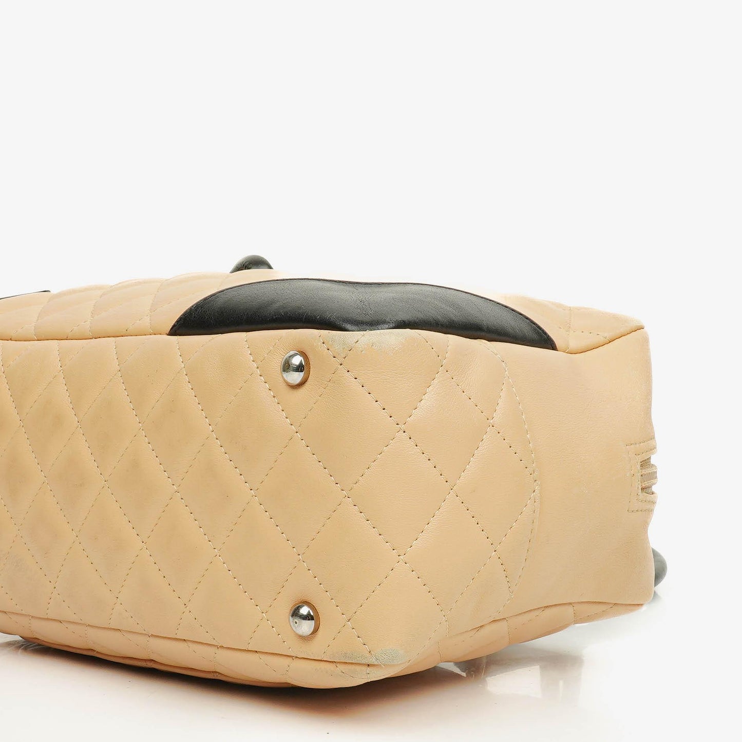 Chanel Quilted Leather Ligne Cambon Shoulder Bag