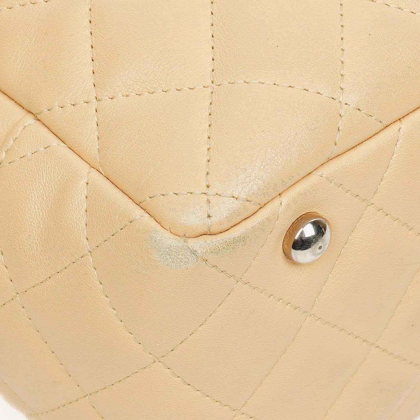 Chanel Quilted Leather Ligne Cambon Shoulder Bag