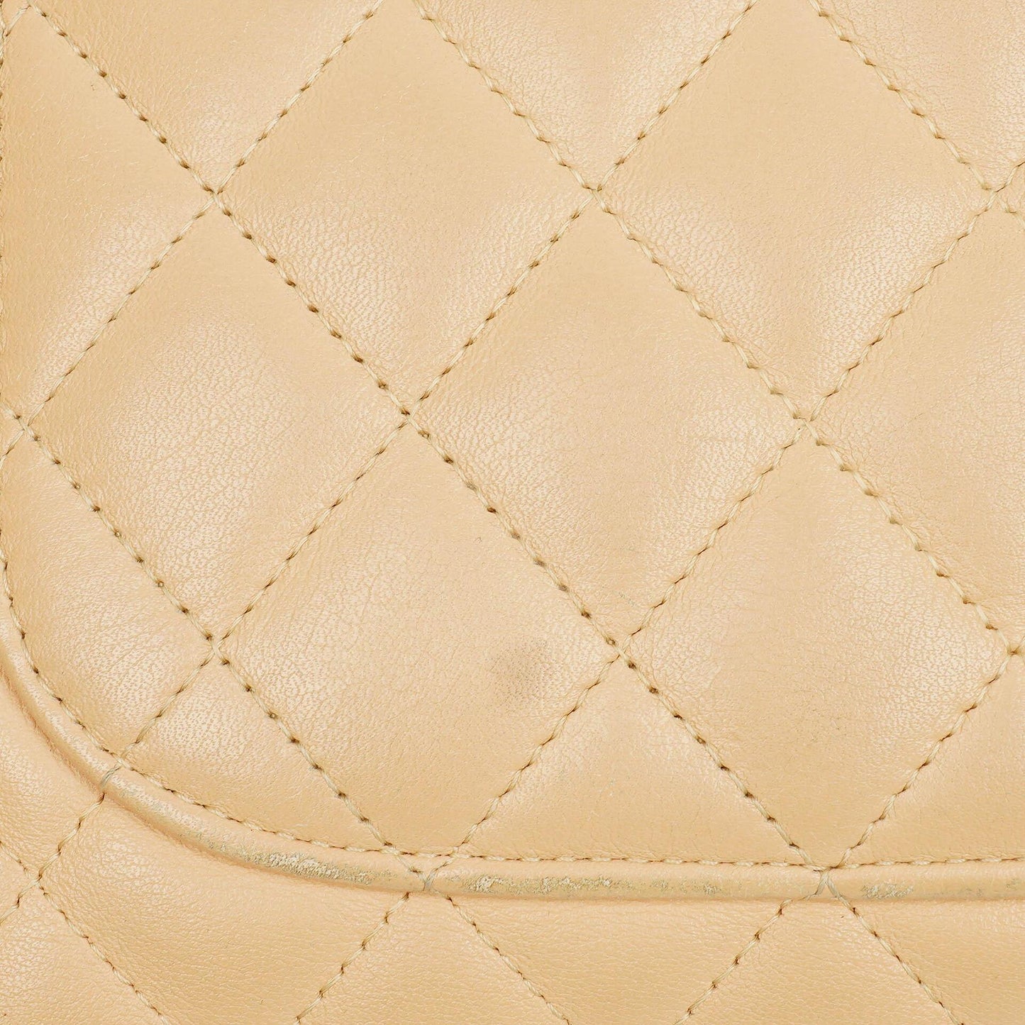 Chanel Quilted Leather Ligne Cambon Shoulder Bag