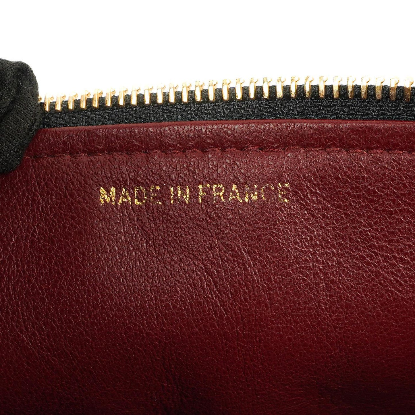 Chanel Dark Brown Quilted Leather Vanity Case