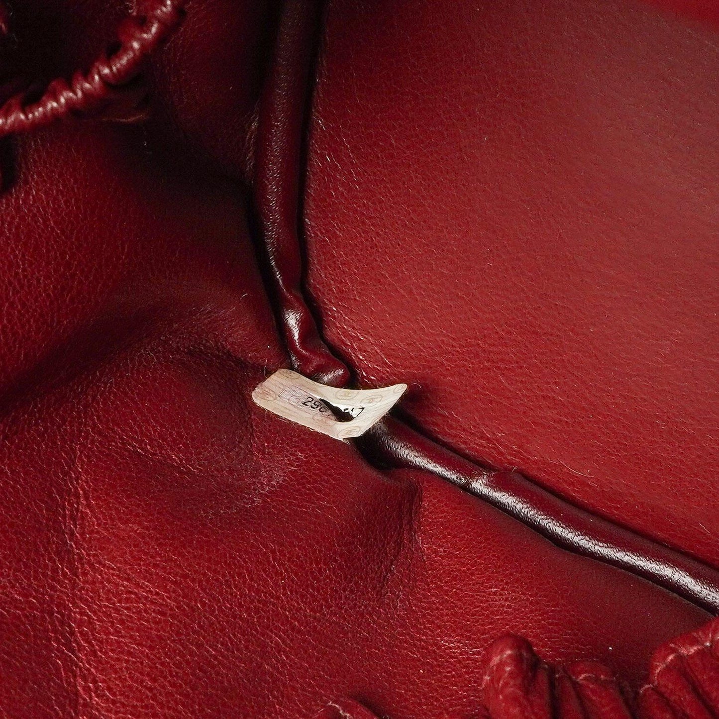 Chanel Dark Brown Quilted Leather Vanity Case