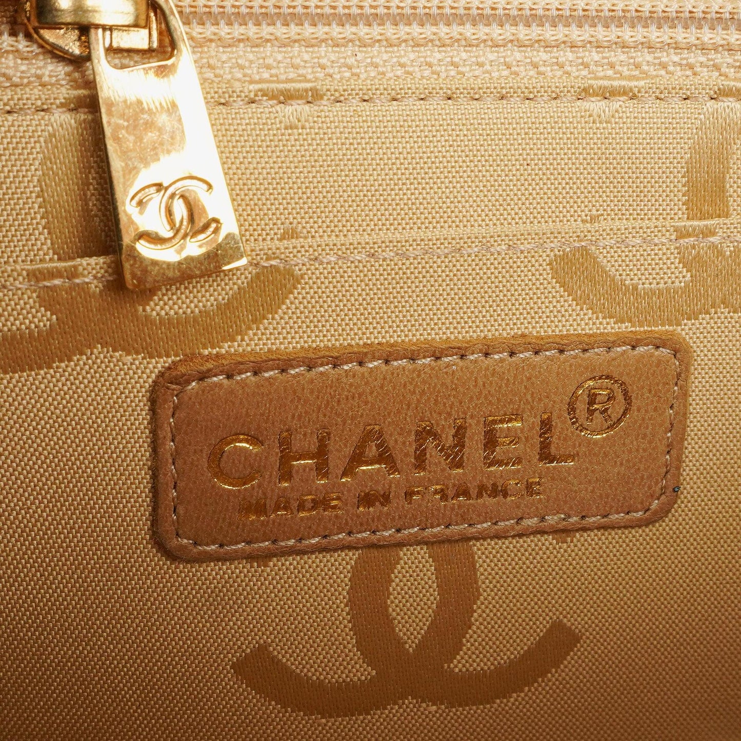 Chanel Quilted Patent Leather Chocolate Bar Flap Bag