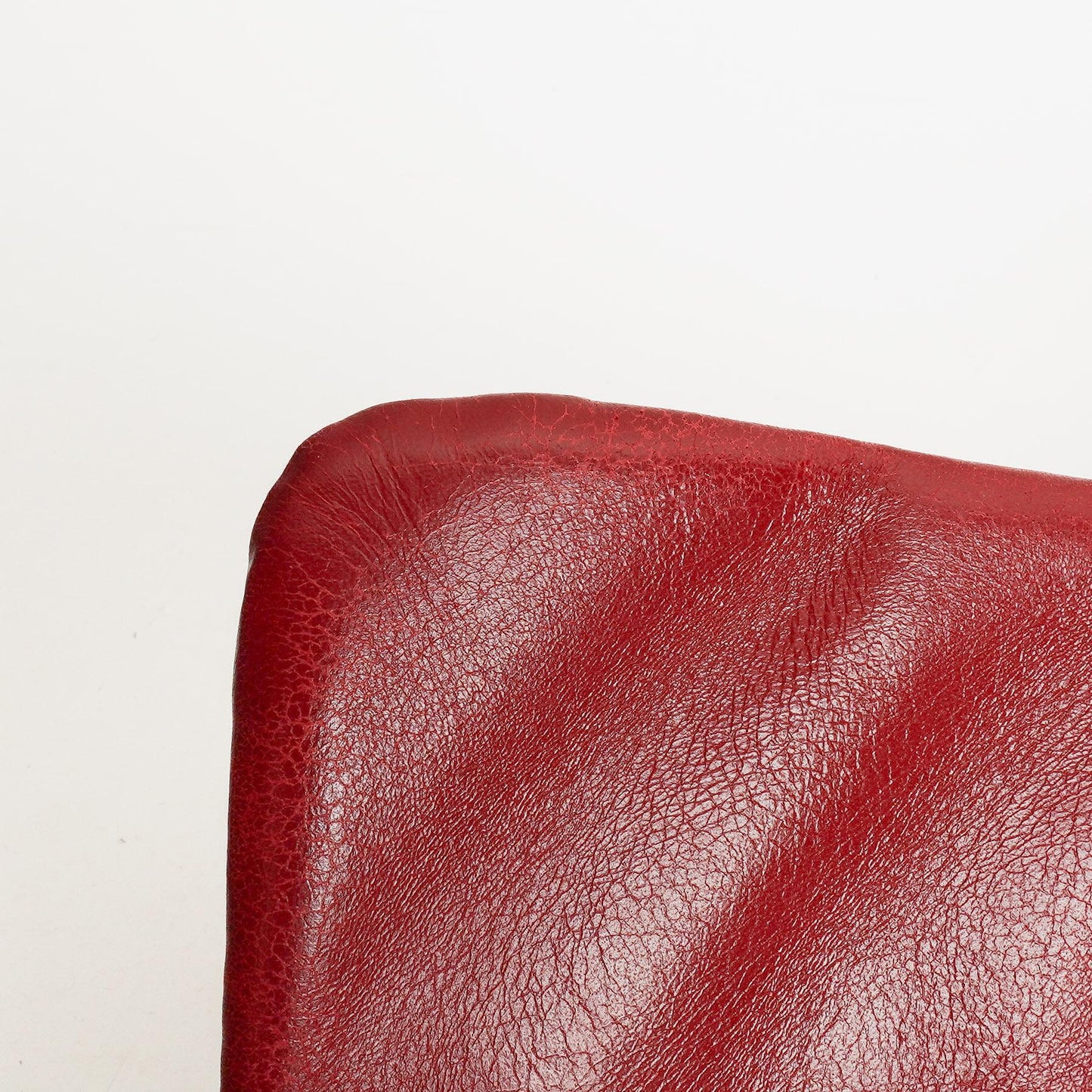 Chanel Red Maxi Lambskin 3 Accordion Flap Bag.