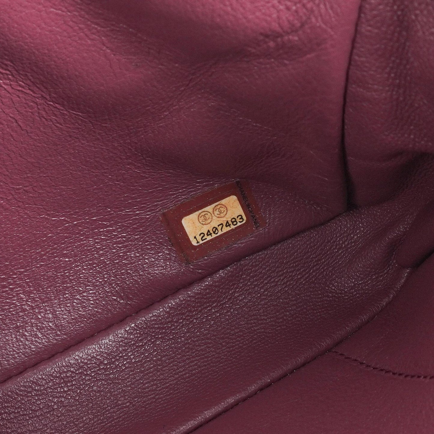 Chanel Single Flap Bag Quilted Lambskin Silver Toned Hardware