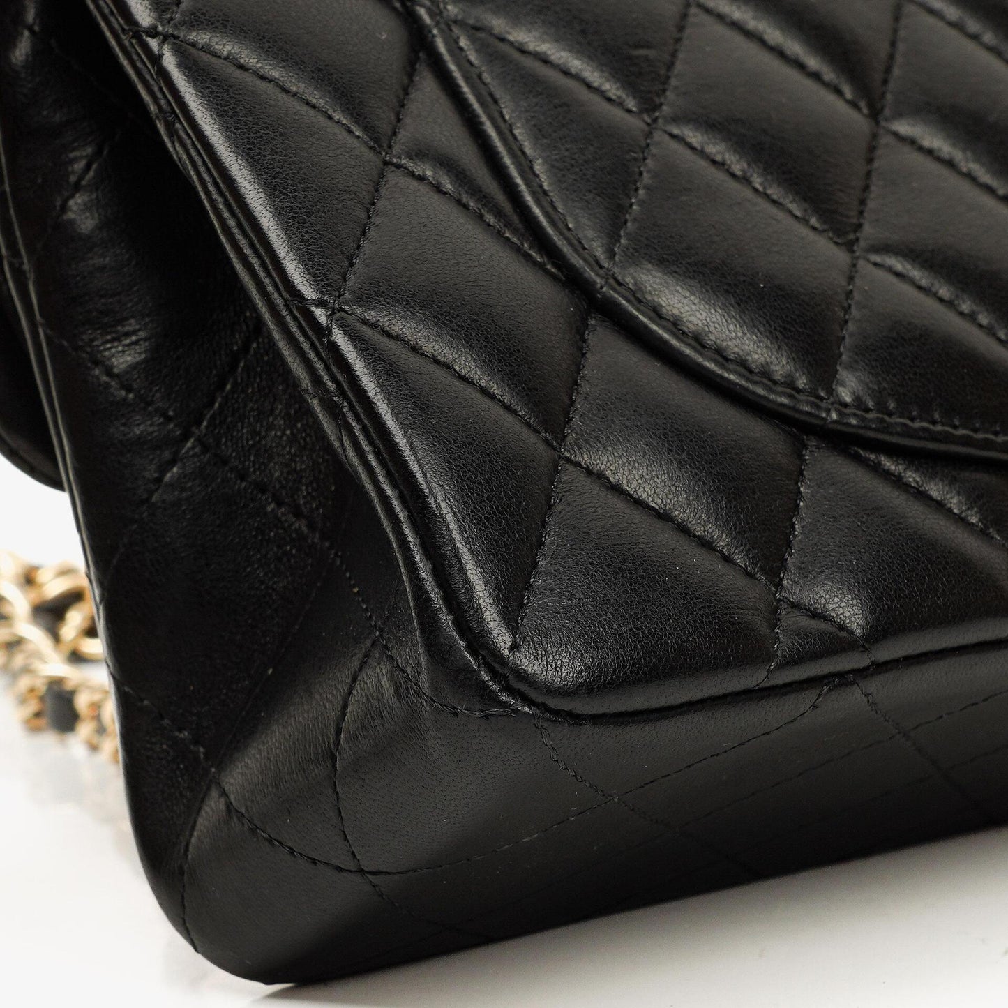 Chanel Small Classic Double Flap Bag Black Quilted Lambskin