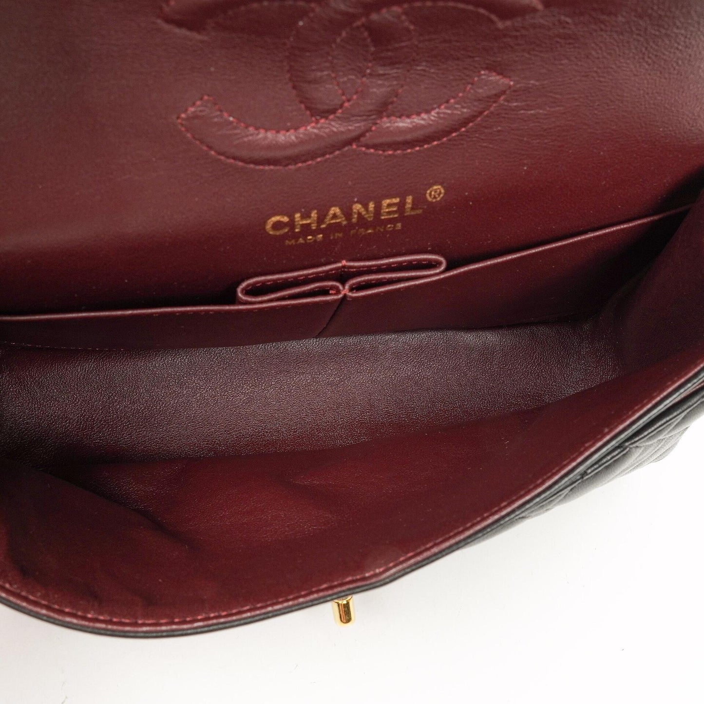 Chanel Small Classic Double Flap Bag Black Quilted Lambskin