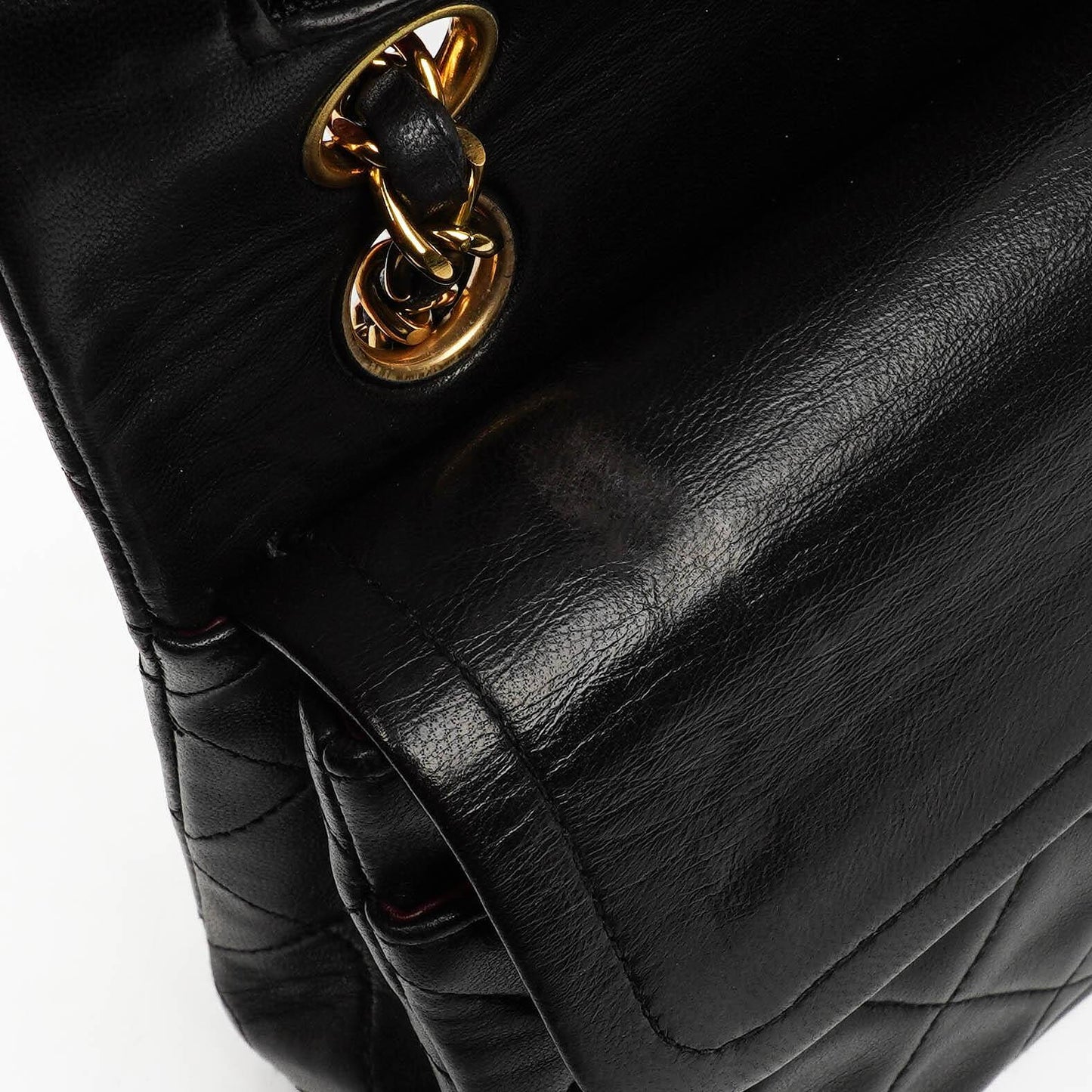 Chanel Small Classic Lambskin Double Flap Bag With 24K Gold-Plated Hardware