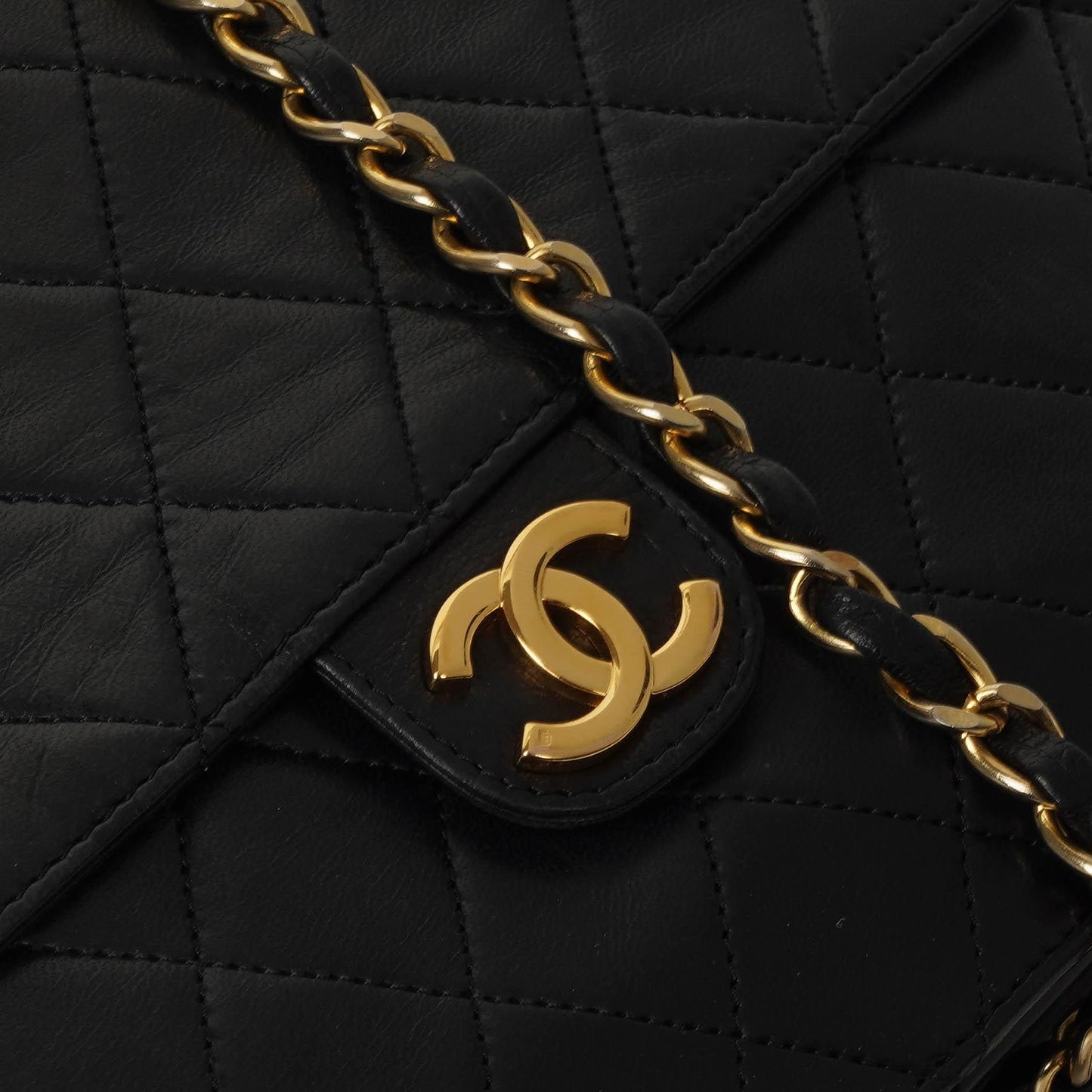 Chanel Small Classic Lambskin Flap Bag With 24K Gold-Plated Hardware