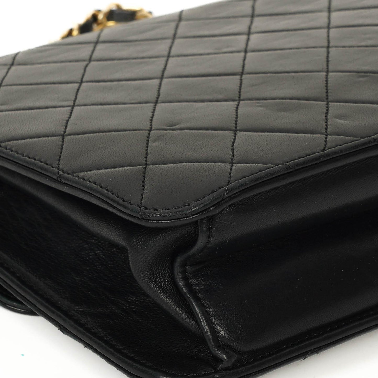 Chanel Small Classic Lambskin Flap Bag With 24K Gold-Plated Hardware