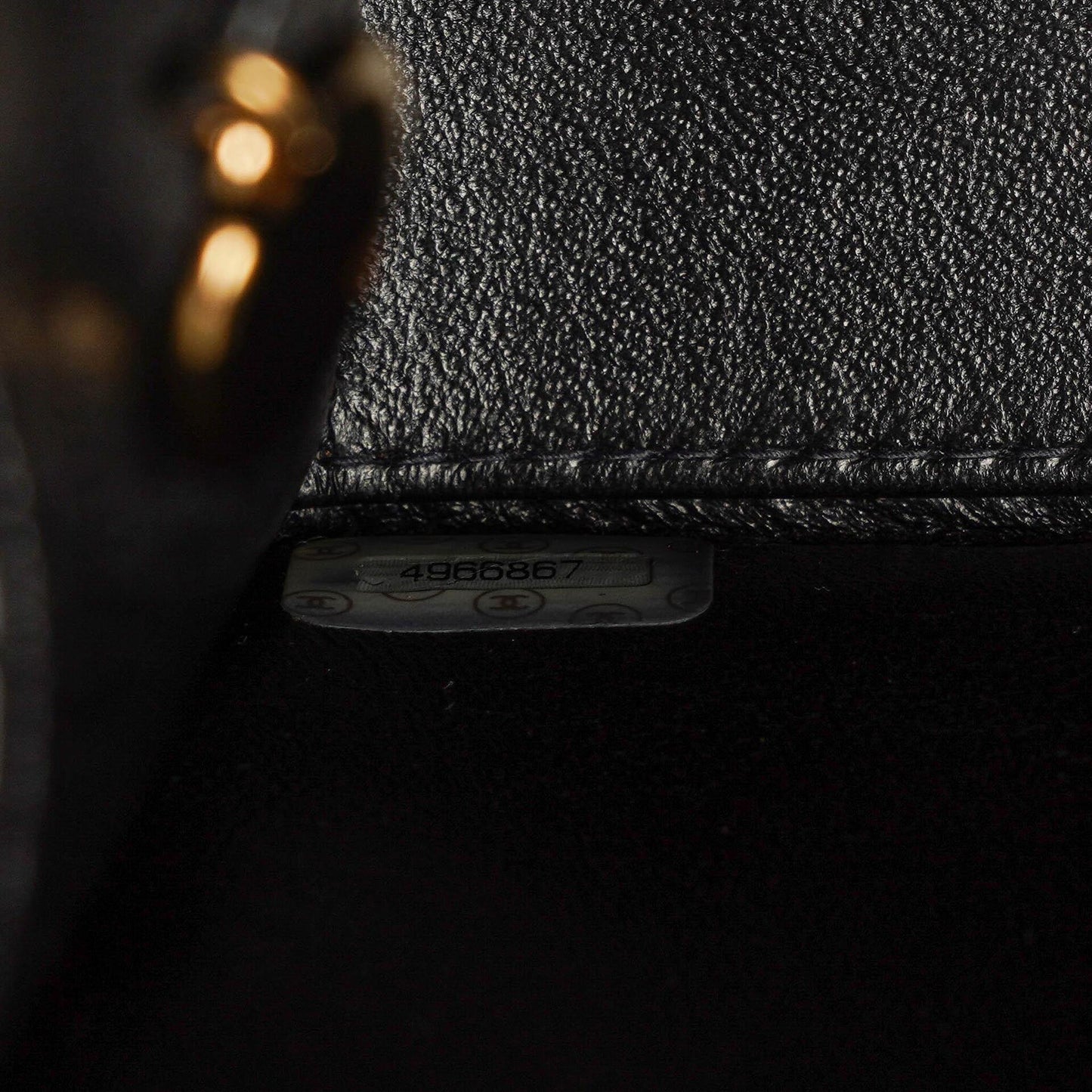 Chanel Small Classic Single Flap Bag Black Patent Quilted Leather With 24K Gold-Plated Hardware