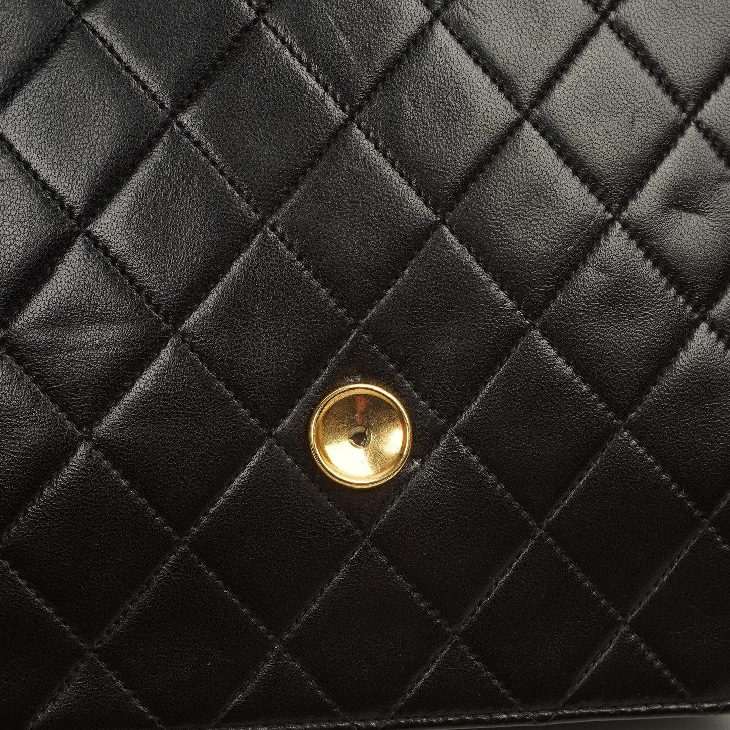 Chanel Small Classic Single Flap Bag Black Quilted Lambskin 24K Gold-Plated Hardware