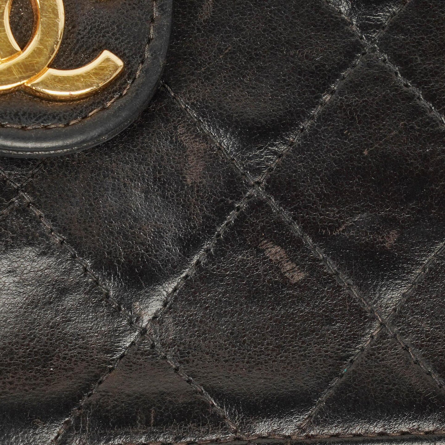 Chanel Small Classic Single Flap Bag In Black Quilted Lambskin With 24K Gold-Plated Hardware