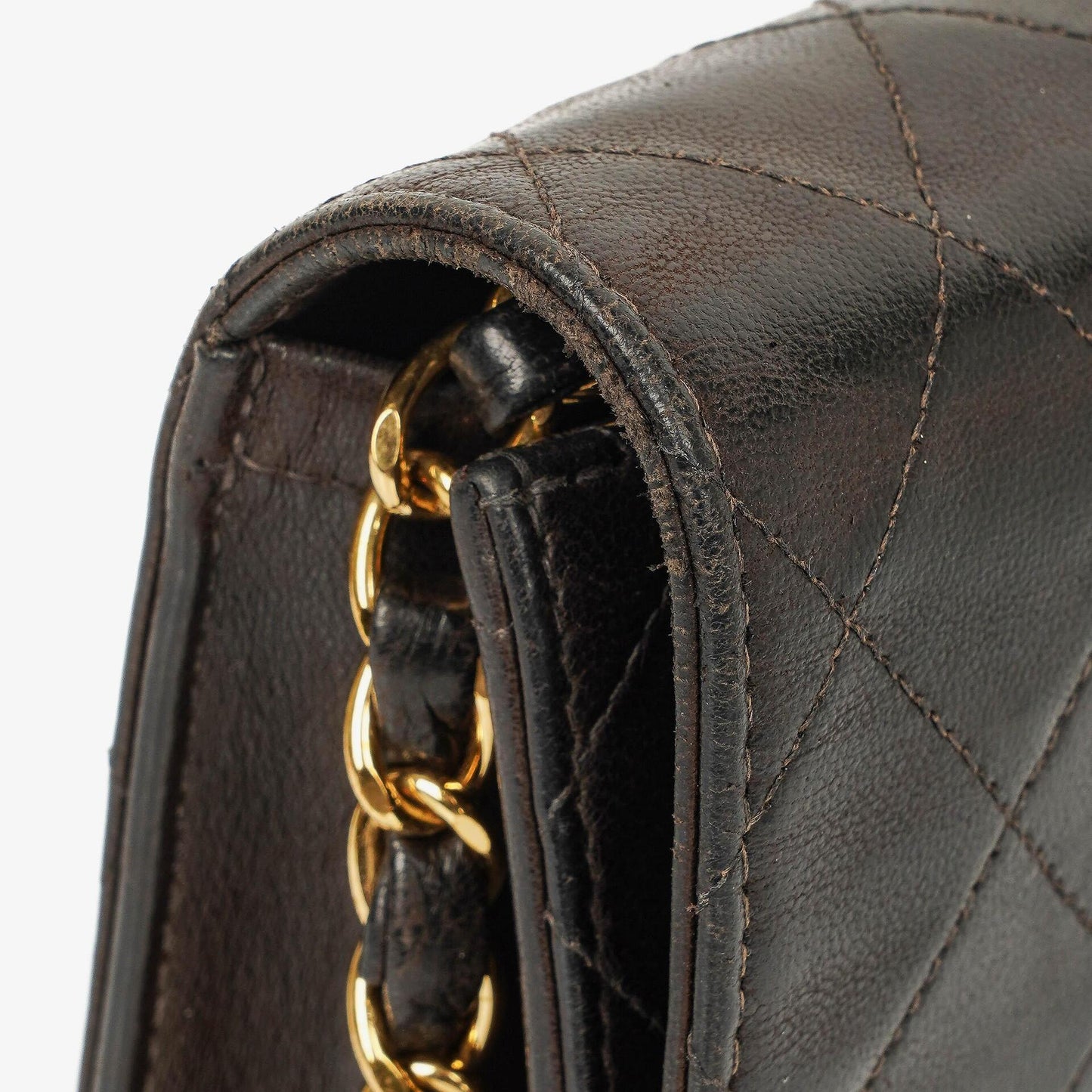 Chanel Small Classic Single Flap Bag In Black Quilted Lambskin With 24K Gold-Plated Hardware
