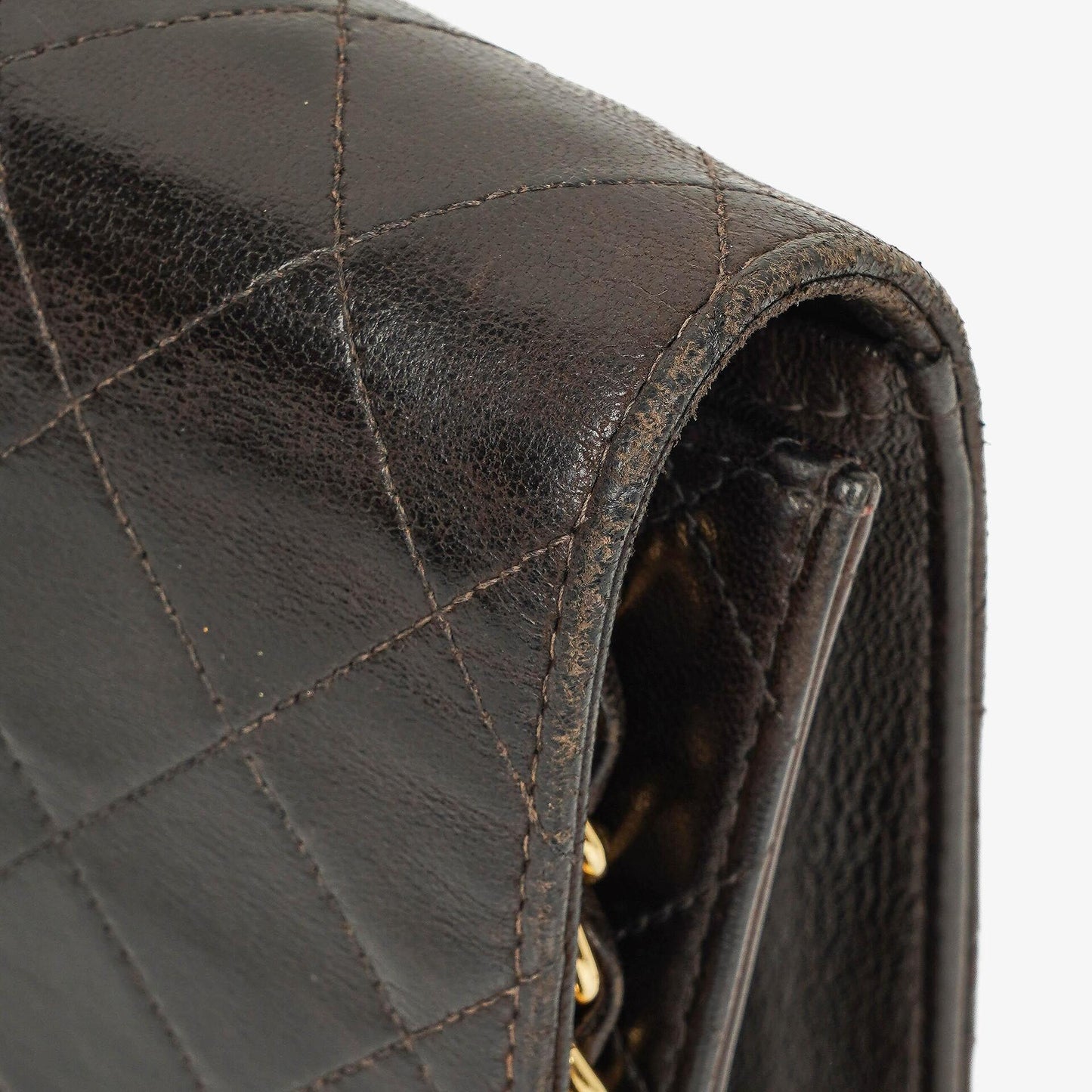 Chanel Small Classic Single Flap Bag In Black Quilted Lambskin With 24K Gold-Plated Hardware