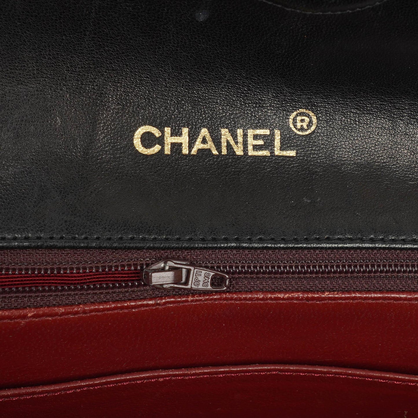 Chanel Small Envelope Maxi CC Logo Flap Bag Black Quilted Lambskin With 24K Gold-Plated Hardware