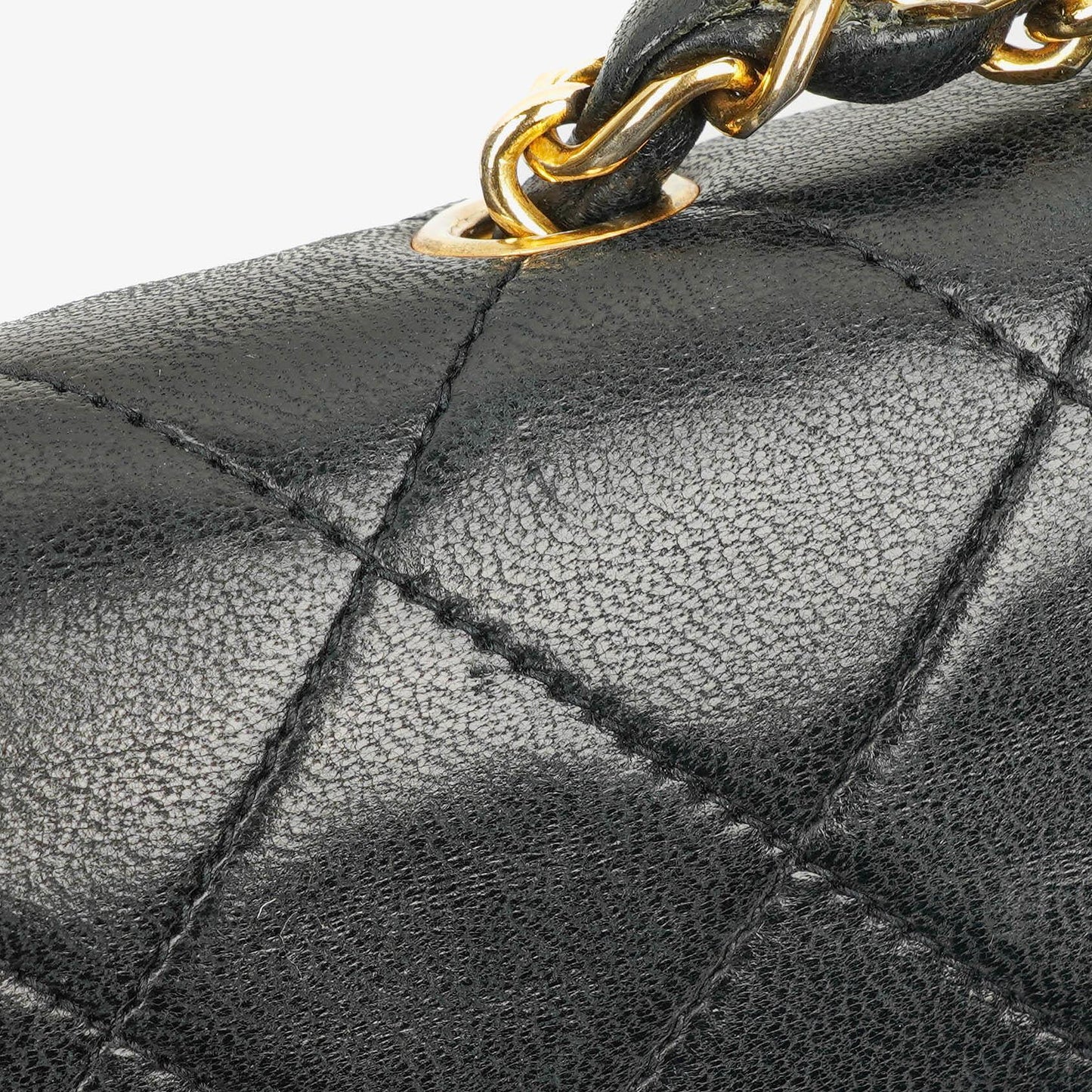 Chanel Small Envelope Maxi CC Logo Flap Bag Black Quilted Lambskin With 24K Gold-Plated Hardware