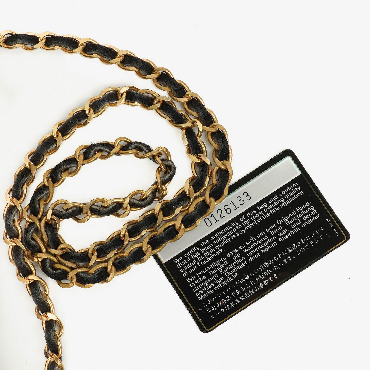 Chanel Small Half-Moon Navy Velvet Flap Bag