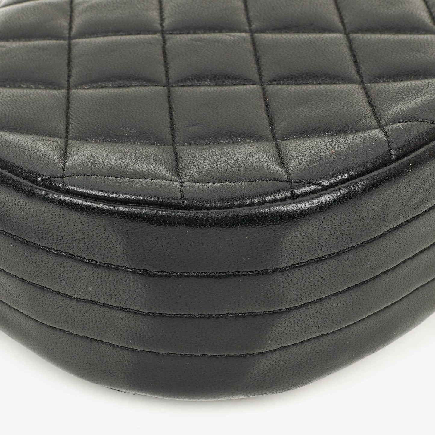 Chanel Maxi CC Logo Black Quilted Lambskin Small Single Flap Bag