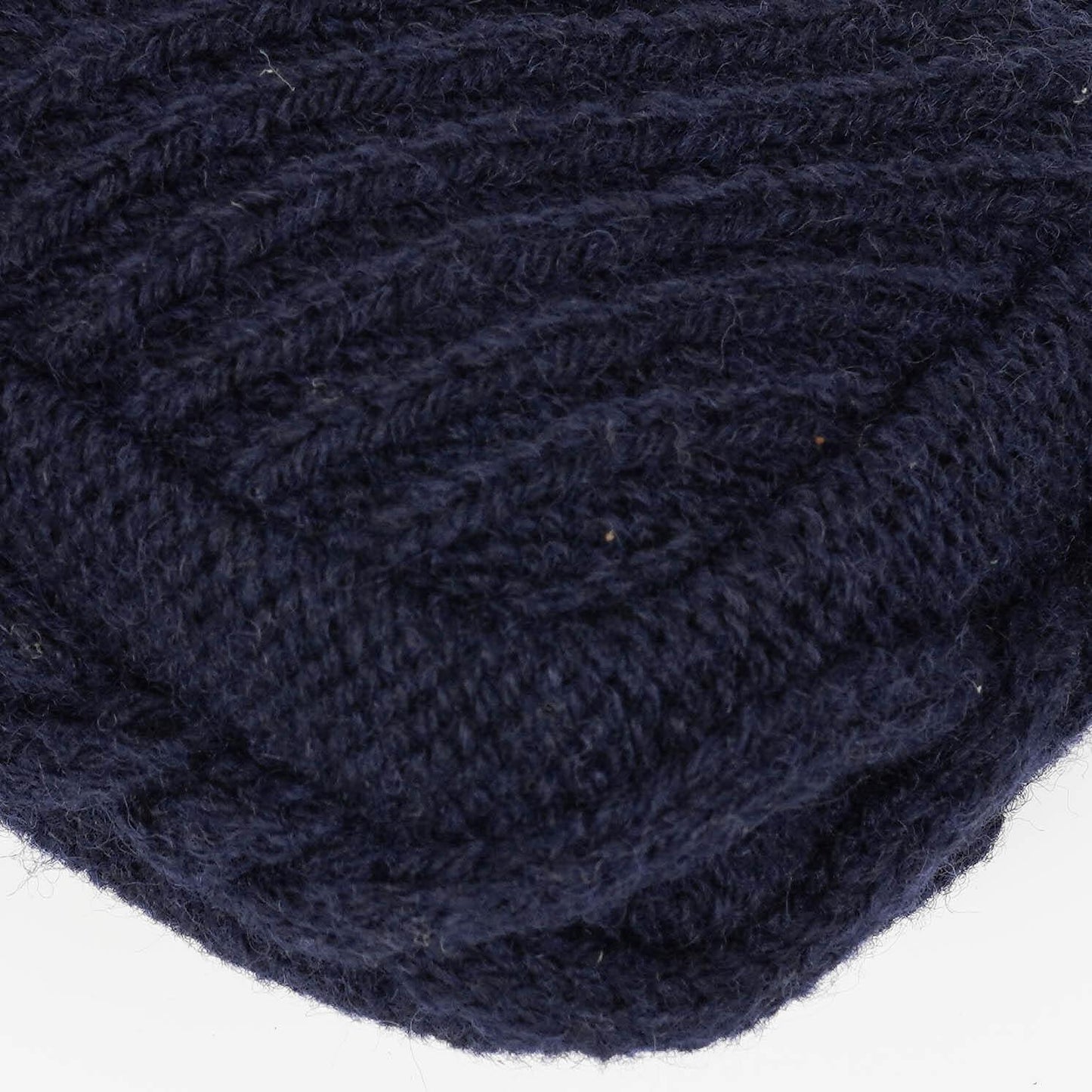 Chanel Small Navy Paris-Hamburg Cable Knit Fabric With Calfskin Flap Bag