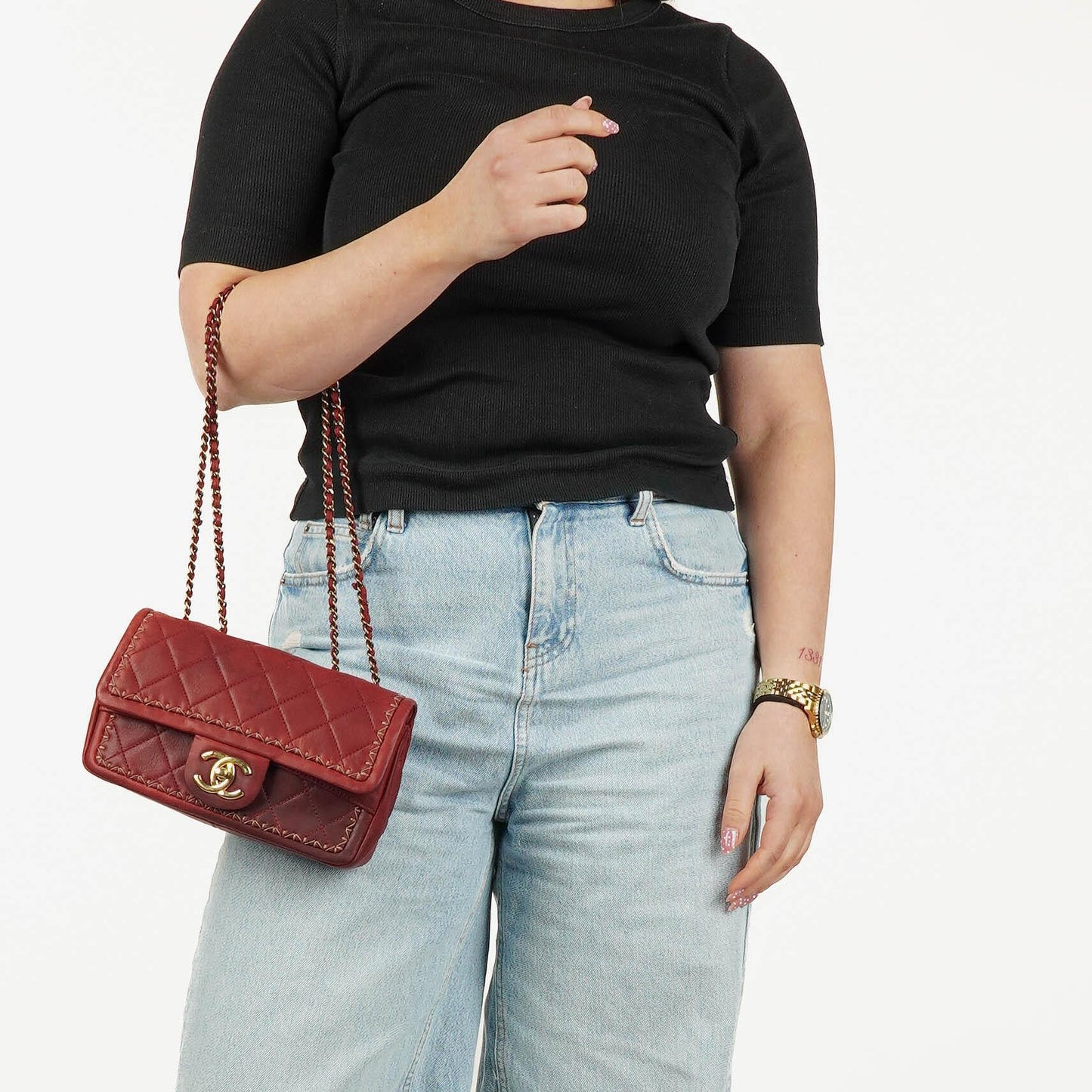 Chanel Small Whipstitch Flap Bag