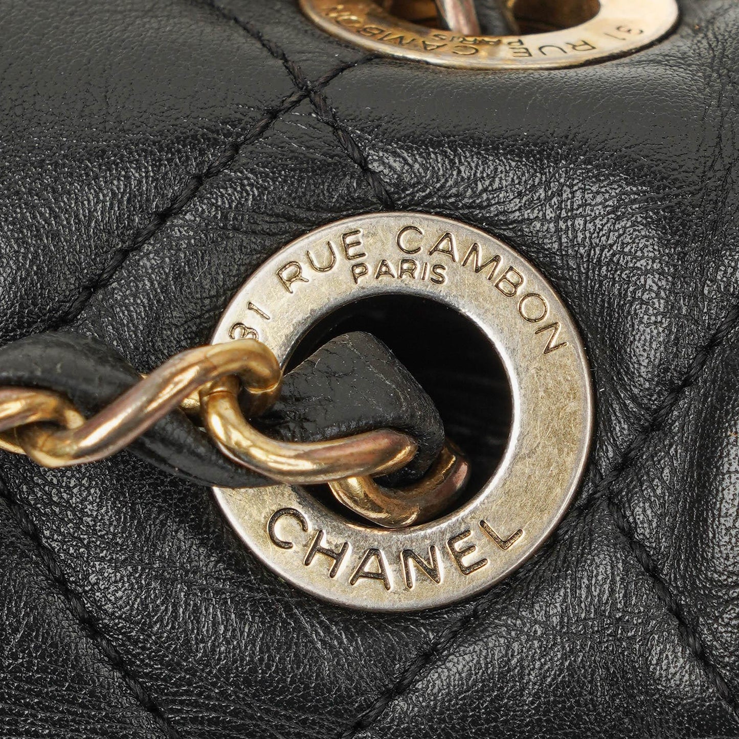 Chanel Soft Elegance Black Calfskin Quilted Flap Bag