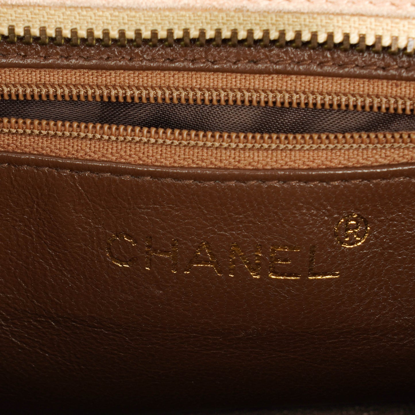Chanel Suede Chevron Quilted Tassel Camera Bag
