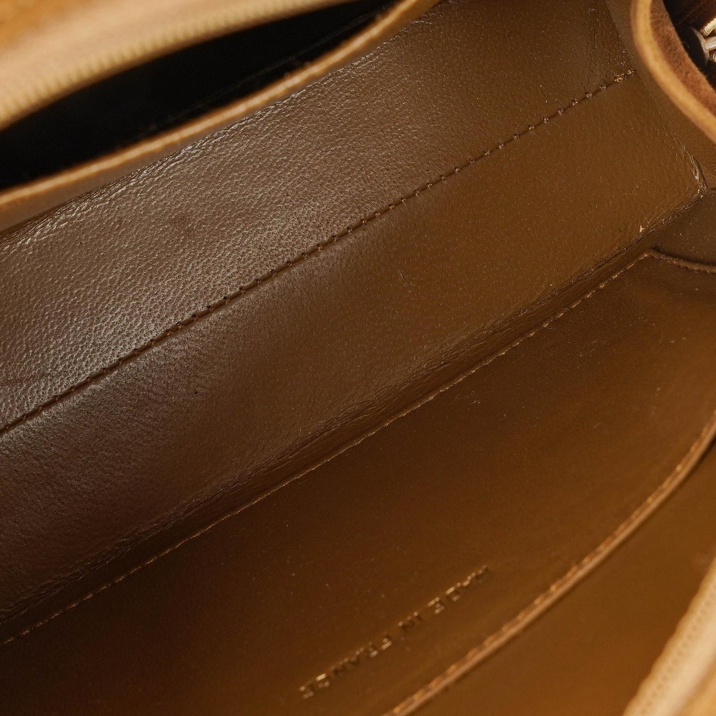 Chanel Suede Half Moon Brown Shoulder Bag