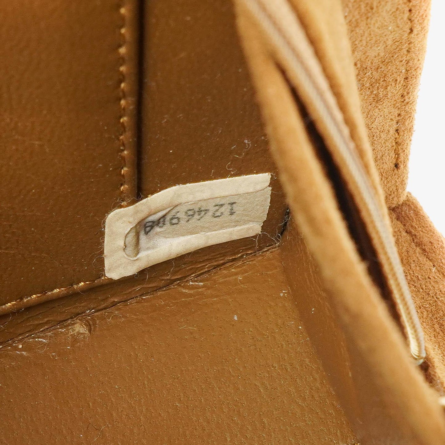 Chanel Suede Half Moon Brown Shoulder Bag